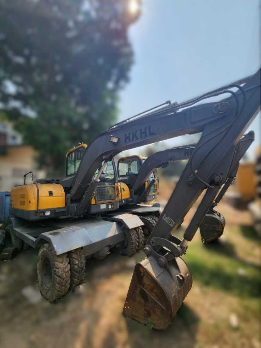 HKHL Wheel Excavator HL 85-9C