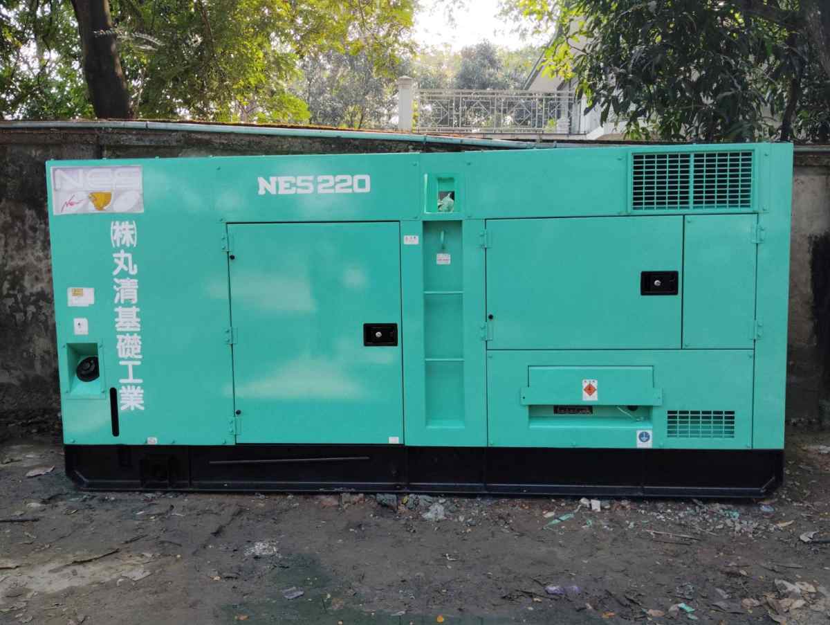 Nippon Sharyo Generator 220KVA (Mitsubish Engine)