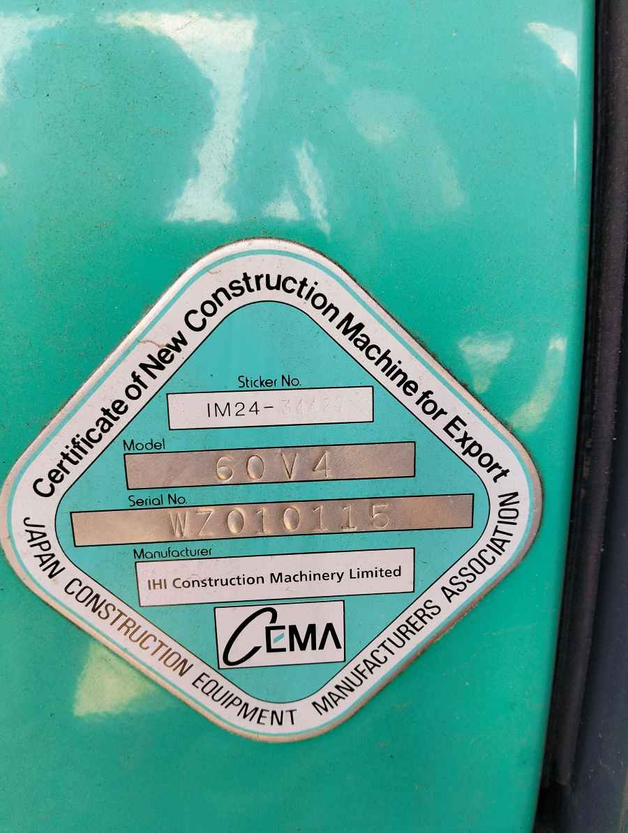 IHI Excavator 60V4