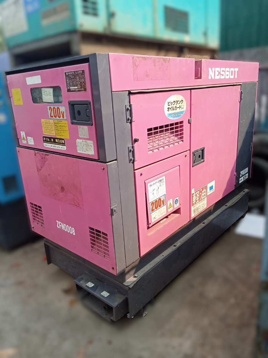 Nippon Sharyo Generator 60kVA (Isuzu Engine)